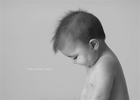 Kamloops Baby Photography Milk And Honey Beautiful Profile Shot