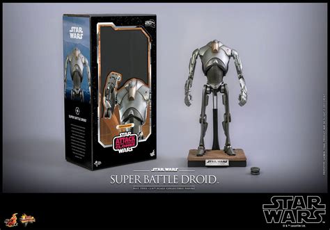 Pre Order B2 Super Battle Droid Star Wars Attack Of The Clones 20th Anniversary Hot Toys