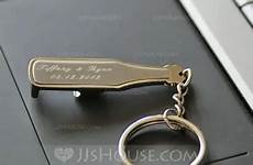 alloy zinc keychains personalized set opener bottle jjshouse