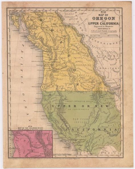 Old World Auctions Auction 146 Lot 185 No 15 Map Of Oregon And
