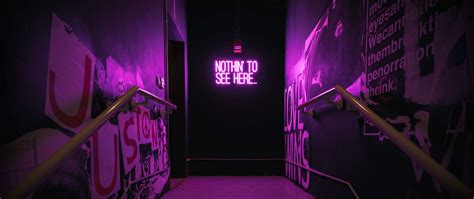 Purple Neon Sign Hd Wallpaper 4k Ultra Hd Wide Tv Hd Wallpaper