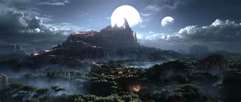 World Of Warcraft Landscape 4000x1702 Wallpaper