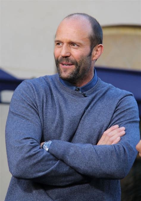Some may even argue that it looks hotter and more attractive than a man with a full head of hair. Jason Statham Photos Photos: Jason Statham on 'Extra ...