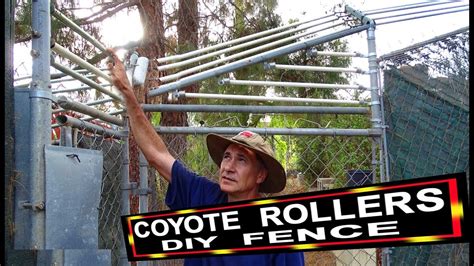 Explore cat fence barriers, cat enclosures, cat runs, cat pens, cat cages and catios. Preventing Coyote Rollers Cheap low maintenance Keep Your ...