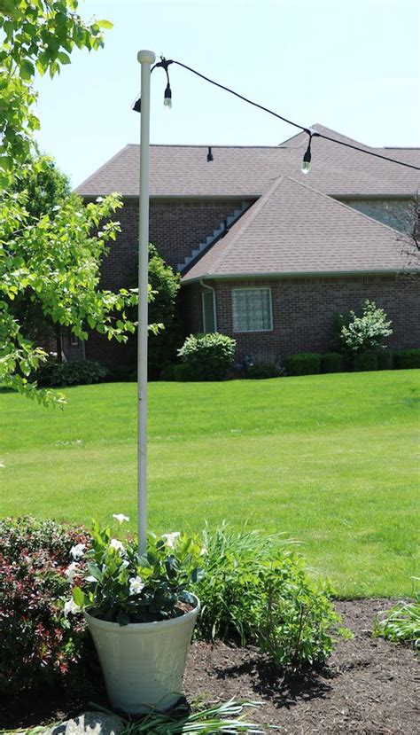 Explore a wide range of the best pole stand on aliexpress to find one that suits you! Enbrighten Café Lights & DIY Light Pole Planter | Home ...