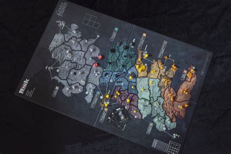Full Map Of Risk Game Of Thrones Edition Strategy Board Game In