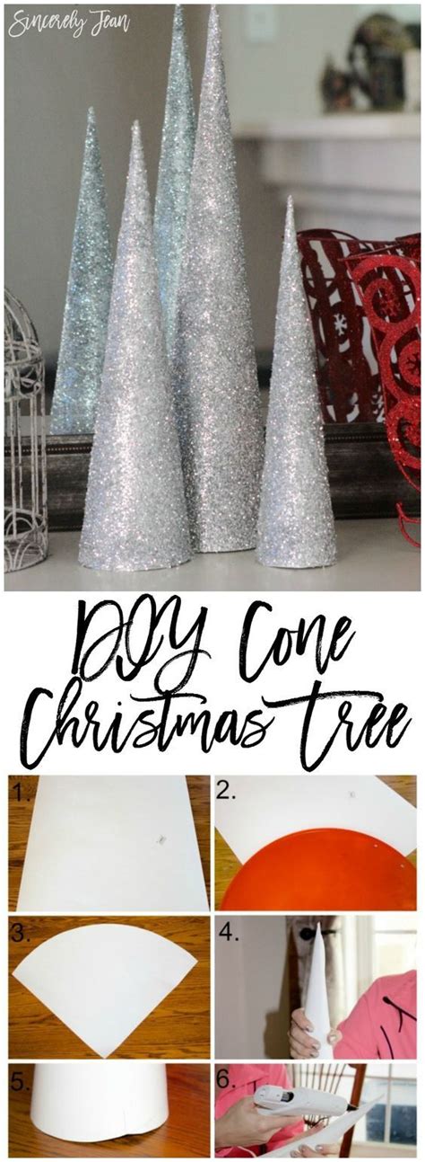 Diy Cone Christmas Tree How To Make Christmas Tree Cone Christmas