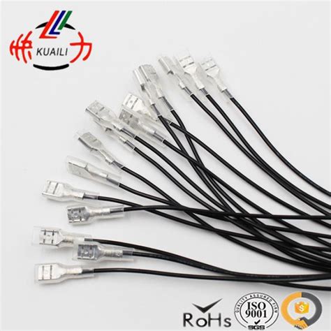 What is a terminal in wire harness manufacturing? Auto Wire Harness Connector Automotive Terminal Wire Crimp Terminal Harness D4.8