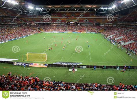 Distances to away games nearest teams wikipedia articles map of all teams in australia hotels. Brisbane Roar At Suncorp Stadium Editorial Image - Image ...