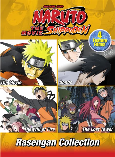 Naruto Shippuden The Movies Rasengan Movie Collection DVD Best Buy