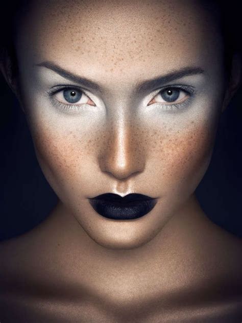 Monochromatic Makeup Portraits Vanessa Cruz By Yulia Gorbachenko