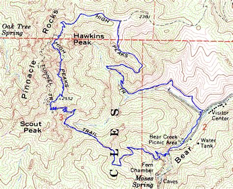 28 Map Pinnacles National Park Online Map Around The World
