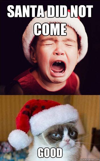 Grumpy Cat Meme Christmas Santa