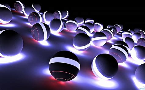 Hd Wallpaper 3d 2560x1600 Sphere Glow Glowing Cool Glowing