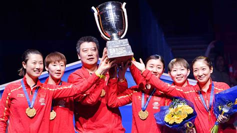 Chinese Women Clinch Title Men In Final At 2018 World Team Table