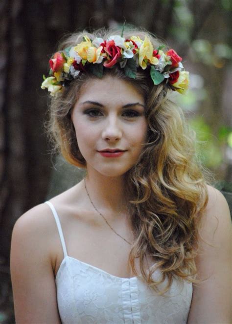 Flower Crown From Cwerky On Etsy By Chloe Yellow Rose Flower Rose