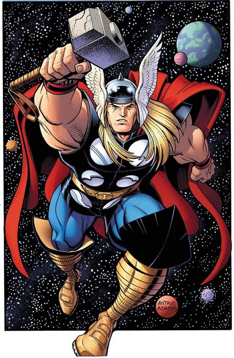 Thor Comic Book Art Thor Comic The Mighty Thor Marvel Thor