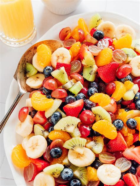 Minute Breakfast Fruit Salad Recipe Live Eat Learn