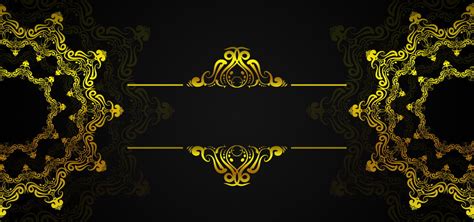 Find this pin and more on vector graphics designs on vectorpicfree.com free download by free vector graphics. Black Gold Wedding Invitation Card Background European And ...
