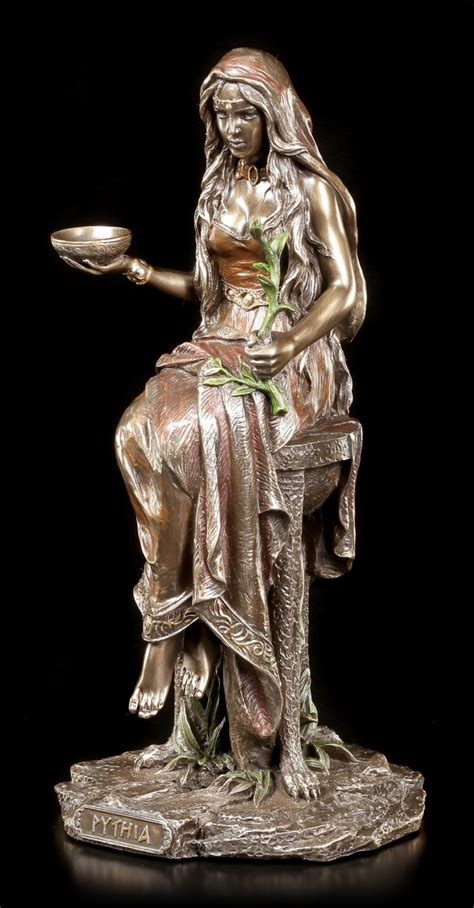 Pythia Figurine A Priestess In The Oracle Of Delphi Ancient Gods Ancient Gods And Heroes