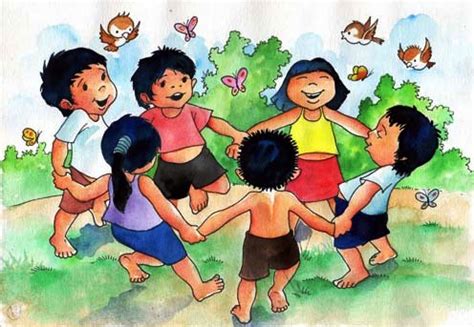 El profesor y los niños sentados en círculo se expresan sobre los beneficios que el deporte puede tener para su crecimiento, no sólo físico sino. RONDA DE NIÑOS | Mundo Poesía | Foros de poemas