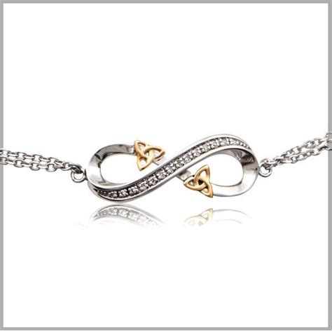 Celtic Infinity Love Knot Bracelet Irish Jewelry Knot Bracelet
