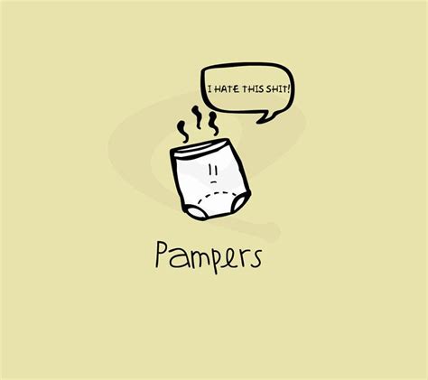 Pampers Backgrounds Funny Quotes Wallpaper Cute Cartoon