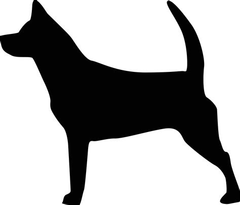 Dog Silhouette Clip Art Silhoutte Png Download 20401746 Free