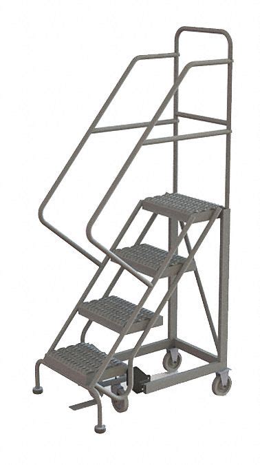 40 In Platform Ht 17 In Platform Dp Rolling Ladder 25nv31