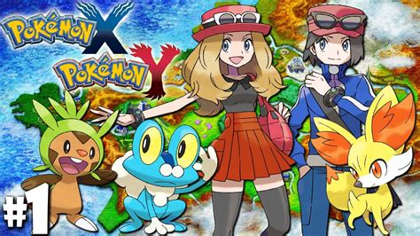We don't have words to describe how awesome this game is. Pokemon X and Y Dual Gameplay Walkthrough: Starter Battles ...