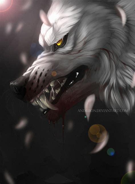 White Wolf Warrior By Andiliion On Deviantart