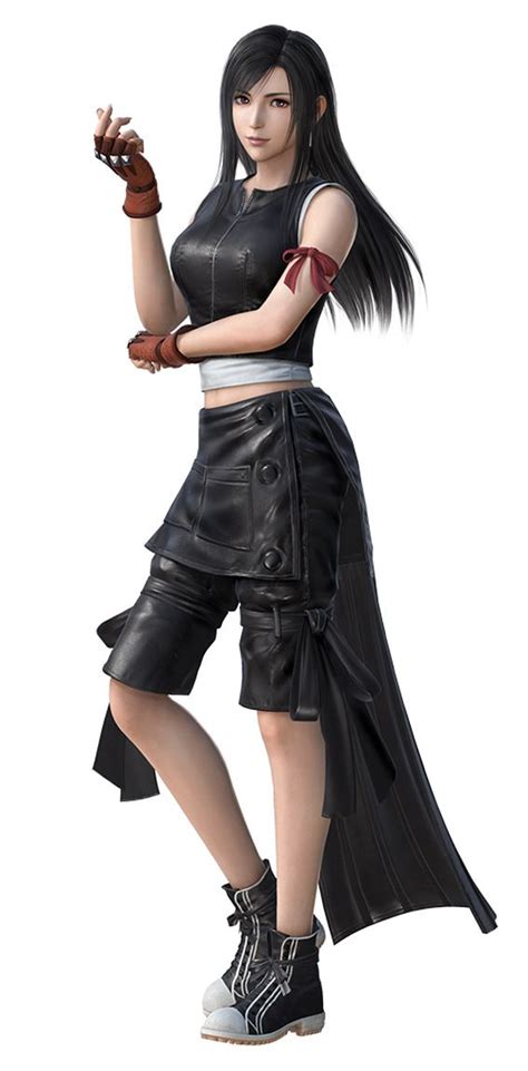 Tifa Lockhart Leather Suit I Art From Dissidia Final Fantasy Nt Art