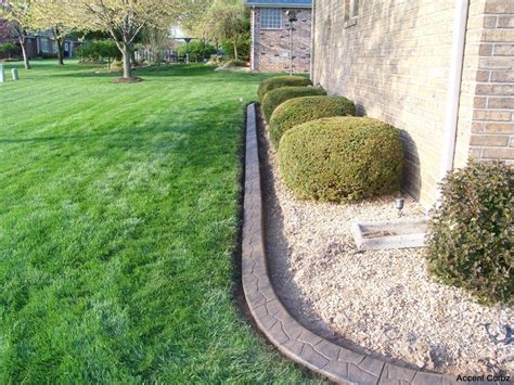 Custom concrete curbing edging landscaping do it yourself. Concrete Landscape Edging, Border, and Curbing in MO