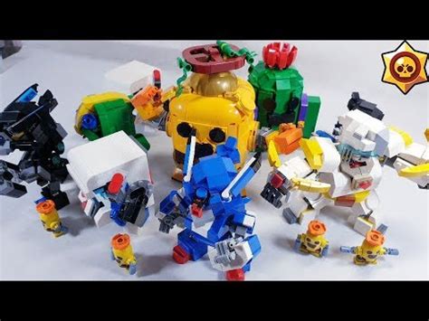 Тик из бравл старс из лего! LEGO Making brawl stars MECHA BO - lego moc - NEW SKINS ...