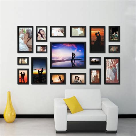 wall photo frame collage