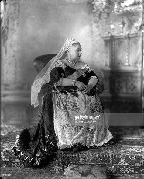An Official Portrait Of Queen Victoria On The Occasion Of Her Diamond