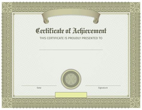 Blank Certificate Png Hd Image Png All Images