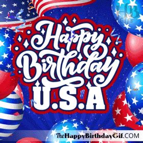 Happy birthday from all of us gif. Happy Birthday USA Gif - Happy 4th Of July - 27 | The ...
