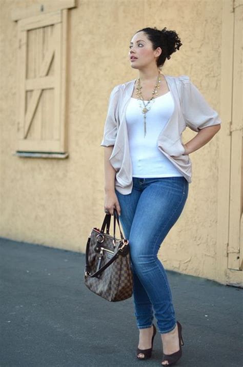 Winter Plus Size Clothing Ideas For Women Casual Wearing