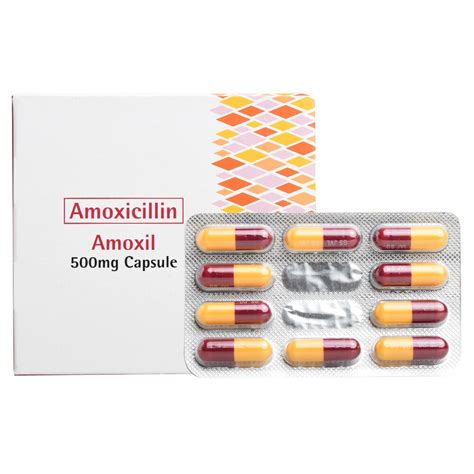 Amoxil Amoxicillin 500 Mg Capsule 1 Capsule Prescription Required