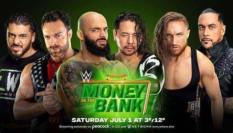 Updated Wwe Money In The Bank Card 411mania