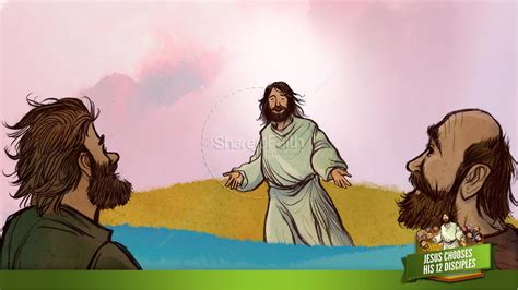 Jesus Chooses His 12 Disciples Kids Bible Story Clover Media