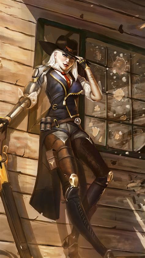 Overwatch Ashe Phone Wallpapers Wallpaper Cave