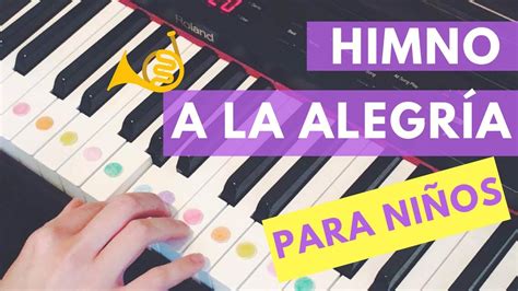 Cómo Tocar Himno A La AlegrÍa En Piano Versión Fácil Para Niños