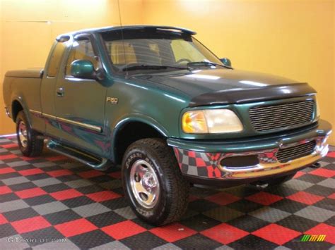 1997 Pacific Green Metallic Ford F150 Xlt Extended Cab 4x4 29266530