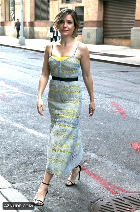 Sophia Bush Sexy Visiting Huffington Post In New York Aznude