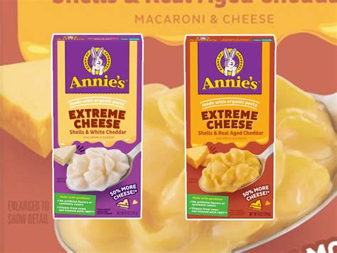Annies Introduces New Extreme Mac And Cheese With 50 More Cheese Chew