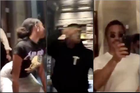 Video Salt Baes Restaurant Closed Down After Man Storms In While Woman Was Twerking For Mr