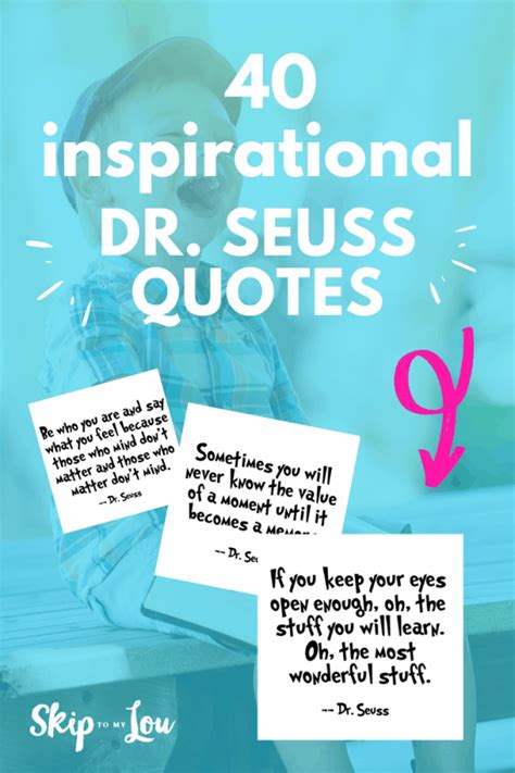 40 Inspirational Dr Seuss Quotes Avenir