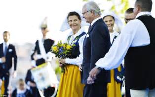 Swedens Royals Celebrate National Day Daily Mail Online
